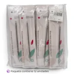 Extractor de espinillas de doble punta con gancho – Pqt x 12 cartillas - Imagen 4