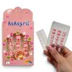 Set de Uñas Postizas para Niñas Diseños Surtidos - Pqt x 12 Cajitas