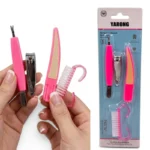 Set de Manicura y Cuidado de Uñas x 4 Piezas - Pqt x 12 Cartillas