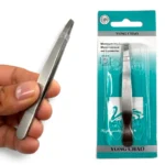 Pinza Depiladora de Acero - Pqt x 12 Unid